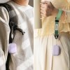 Silikonowe Etui do AirPods Pro 3 Ringke Silicone Lawendowe Purple Jasnofioletowy